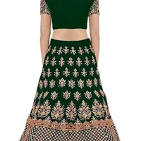Rehenga For Girls  - embroidery multi color , 8 to 14 years 