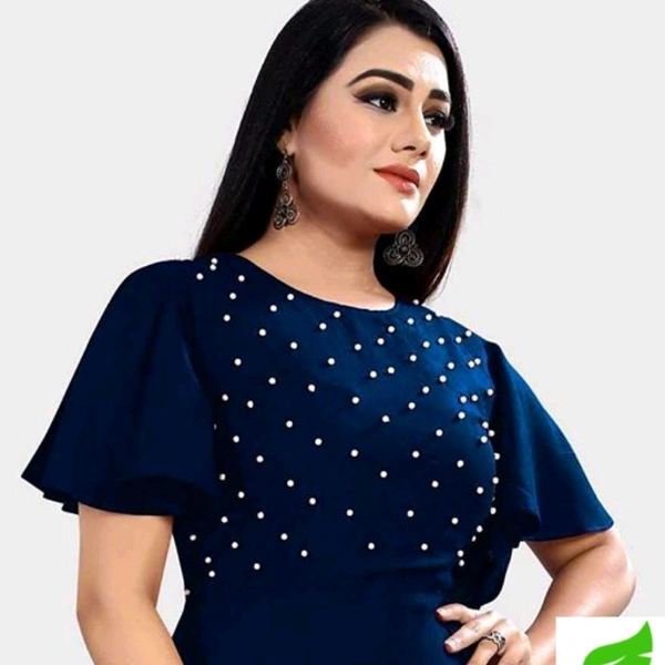 Gown Designers Frocks For Women  - black , 7 to 14 years 