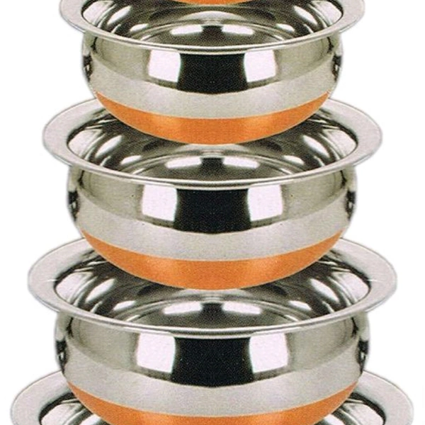 Pans Copper Bottom Handi  - stainless steal , Multi 