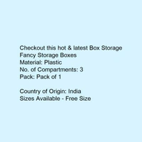Storage Fancy Boxes  - Green , Multi 
