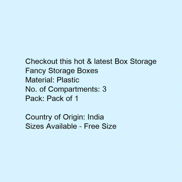 Storage Fancy Boxes  - Green , Multi 