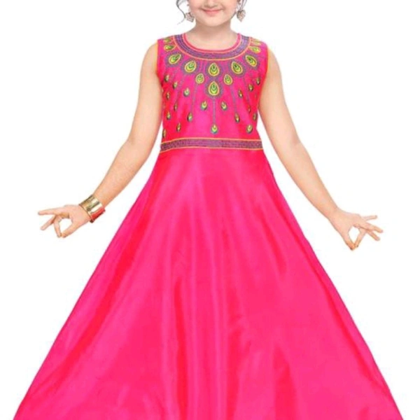 Grown Frocks For Girls  - Multi color , 4-10 years 