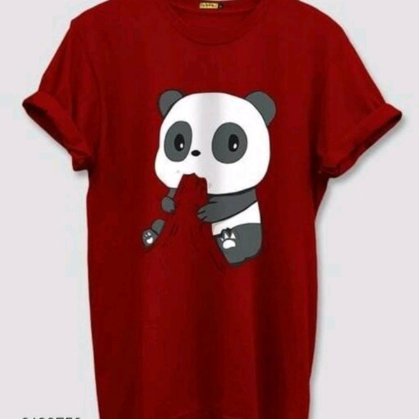 T-shirt For Men  - Red, M, L, XL, XXL