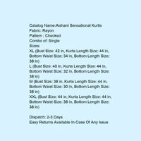 New Designers Cutting Kurtis For Women  - Multi color , M, L, XL, XXL