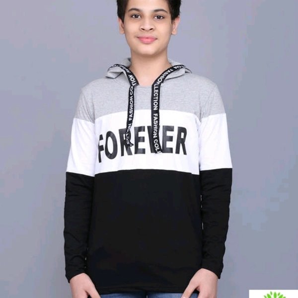 Full Sleeve T-shirt Cotton For Boys  - Multi colored , 8+16 years 