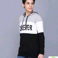 Full Sleeve T-shirt Cotton For Boys  - Multi colored , 8+16 years 