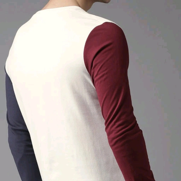 Full  Sleeve T-shirt For Men  - Multi colored , S,M,L,XL,XXL