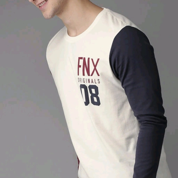 Full  Sleeve T-shirt For Men  - Multi colored , S,M,L,XL,XXL
