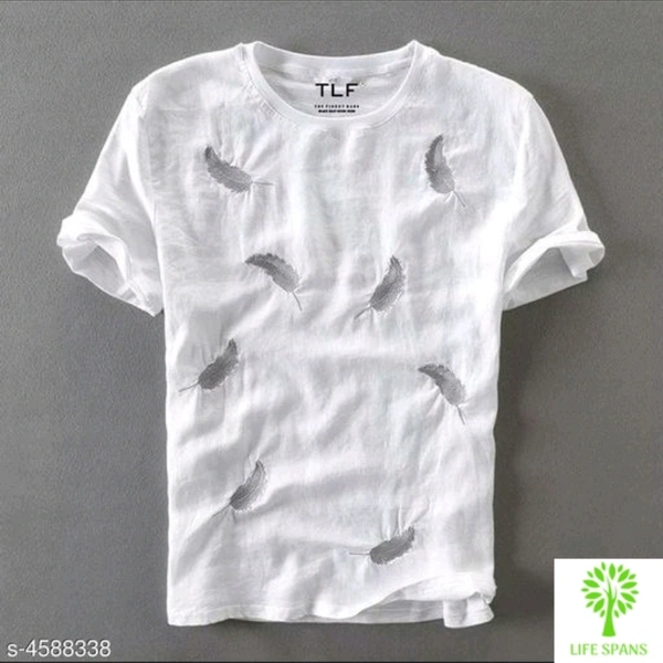 Modern Fancy Men's T-shirt  - White, S, M, L, XL, XXL
