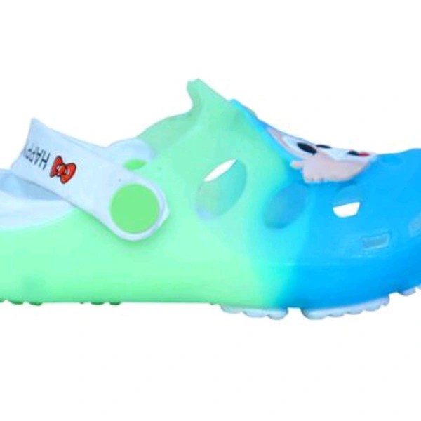 Kids Sandal Clogs For Boys and Girls  - Multi colored , 1-4 years 