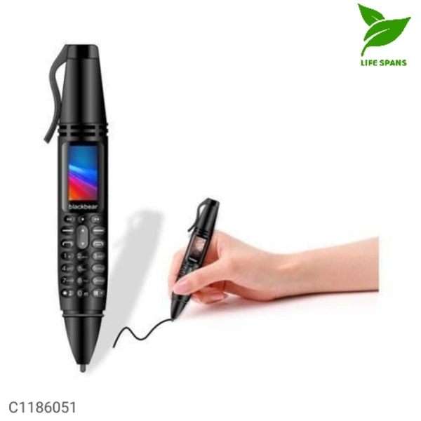 Pen Smart Mobile Phone  - Black , free