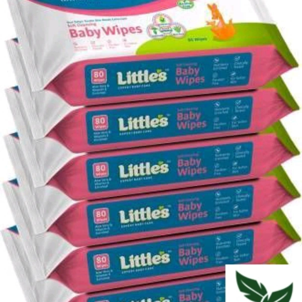 Little's Soft Cleansing Baby Wipe With Aloe Vera , Jojoba Oil N Vitamin E  - white, s