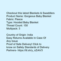 Gorgenius Baby Blanket  - pink, little 