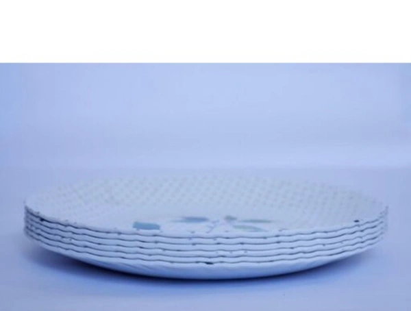 Dinner Plates Pack Of 6 - white , 11 inc