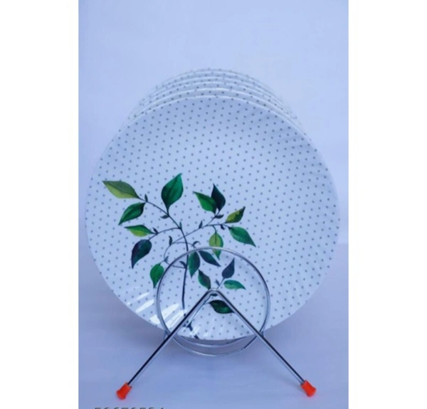 Dinner Plates Pack Of 6 - white , 11 inc