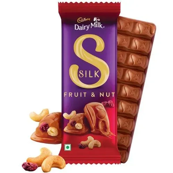 Cadbury Dairy Milk Silk Fruit & Nut Chocolate Bar 137 g - 137 gm