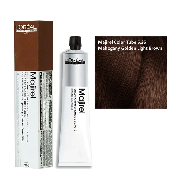 Loreal Professionnel Paris Loreal Professional Majirel Color Tube 5.35 Mahogany Golden Light Brown - 49.5g