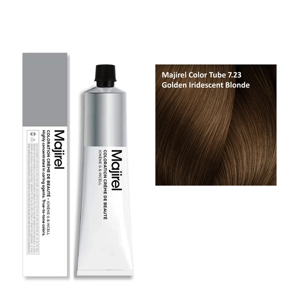 Loreal Professionnel Paris Loreal Professional Majirel Color Tube 7.23 - Golden Iridescent Blonde 49.5g