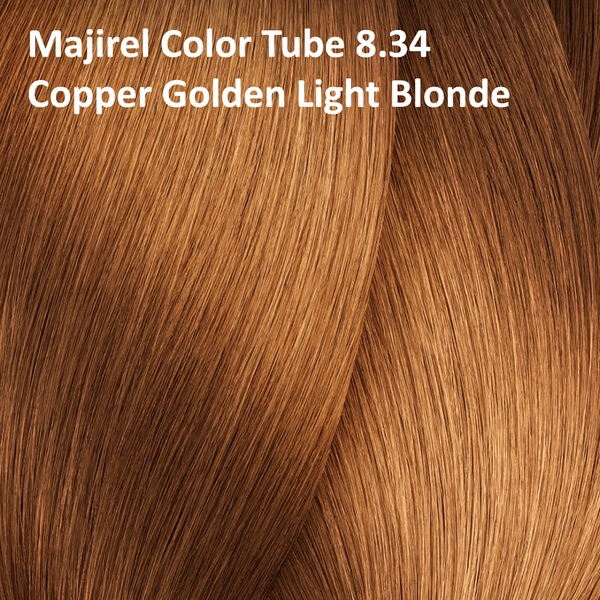 Loreal Professionnel Paris Loreal Professional Majirel Color Tube 8.34 - Copper Golden Light Blonde 49.5g