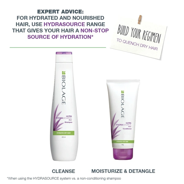 Matrix Biolage Hydrasource Shampoo Hydrates & Moisturizes for Dry Hair 200ml