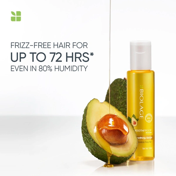 Matrix Biolage Smoothproof Deep Smoothing Serum 6 in 1 |100ml with Avocado Controls Frizzy Hair