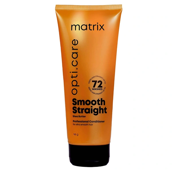 Matrix Opti care Smooth Straight Conditioner 100g for Ultra Smooth Hair with Shea Butter