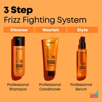 Matrix Opti care Smooth Straight Shampoo 200ml | with Shea Butter for Ultra Smooth Smooth Straight Hair