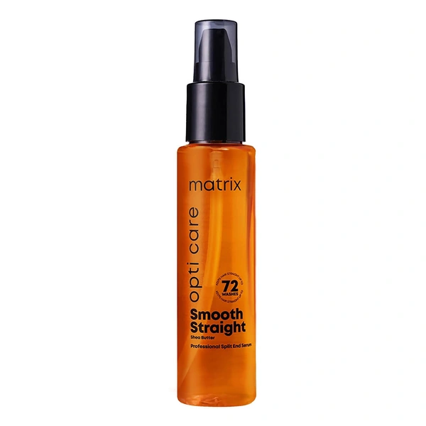 Matrix Opti care Smooth Straight Hair Serum 100ml for Split End Serum with Shea Butter