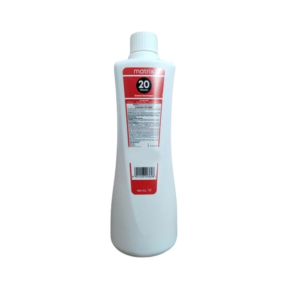 Matrix Oxydant Cream Developer 6% (20 Vol) 1000ml | Professional Hair Color Developer |Optimal Lift & Consistent Results | Ideal for Grey Coverage & Tone-on-Tone Coloring
