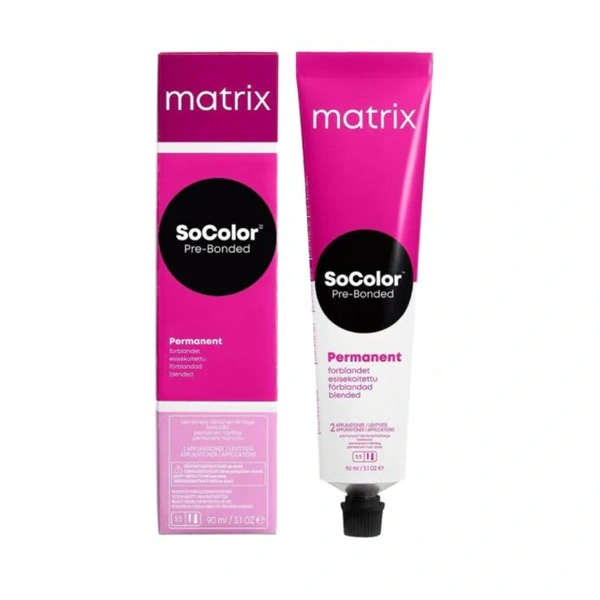 Matrix SoColor Hair Color 6N Dark Blonde 90ML|Pre-Bonded Technology |Natural & Long-Lasting Color | 100% Gray Coverage