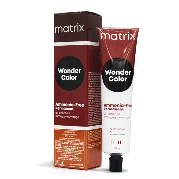 Matrix Wonder Ammonia Free Hair Color (Light Brown 5N) 90ML | Gentle, Long-Lasting Dye | Gray Coverage & Nourishing Formula | Healthy & Vibrant Hair