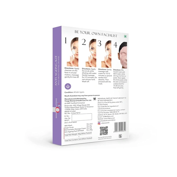 O3+ Professional O3+ Anti Ageing Single Dose Kit 45g