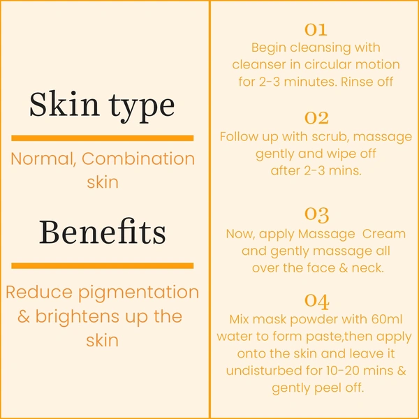 O3+ Professional O3+ Vitamin C Facial Single Dose Kit 45g