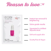 O3+ Professional O3+facialist D-Tan Face Sheet Mask 30g