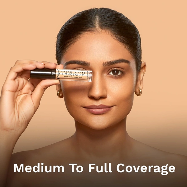 Pilgrim Dream Matte Liquid Concealer Beige 15, 7.3ml | Lightweight, Full Coverage Formula, Perfect for Blurring Imperfections and Dark Circles.