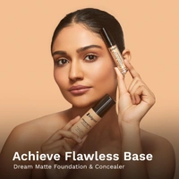 Pilgrim Dream Matte Liquid Concealer Beige 15, 7.3ml | Lightweight, Full Coverage Formula, Perfect for Blurring Imperfections and Dark Circles.