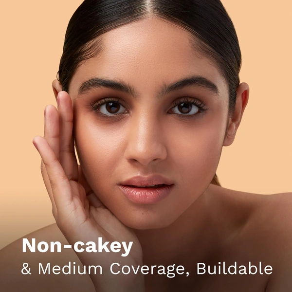 Pilgrim Dream Matte Serum Foundation (225-Natural Almond), 30ml | Flawless Matte Finish, Hydrating, and Long-Lasting Wear for Natural-Looking Coverage.