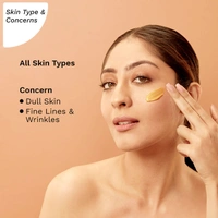 Pilgrim Facial Mask 24K Gold, 50.0gm | Revitalizes Skin, Boosts Radiance, and Reduces Signs of Aging for a Youthful Glow.