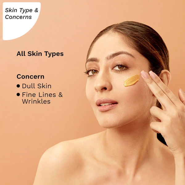 Pilgrim Facial Mask 24K Gold, 50.0gm | Revitalizes Skin, Boosts Radiance, and Reduces Signs of Aging for a Youthful Glow.