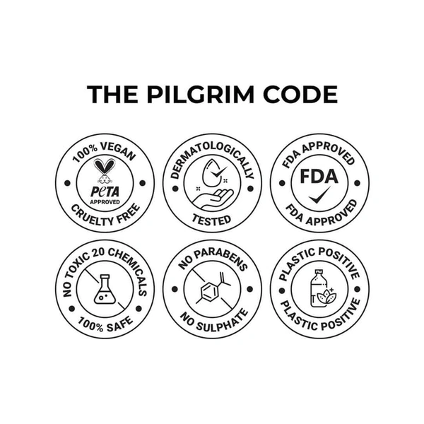 Pilgrim Foaming Face Wash Tea Tree Purifying, 120ml | Deep Cleanses, Fights Acne, and Soothes Skin with Purifying Tea Tree for a Fresh, Clear Complexion.