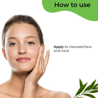 Pilgrim Moisturizer Tea Tree Light Non-Oily, 80.0gm | Soothes Skin, Controls Oil, and Hydrates Without Clogging Pores for a Fresh, Matte Look.