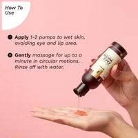 Pilgrim Red Vine Face Wash with Vitamin C & Aloe, 100ml | Gently Cleanses, Hydrates, and Brightens Skin for a Fresh, Radiant Complexion.