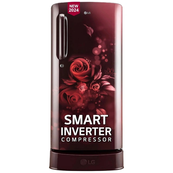 LG 185 L 5 Star Inverter Direct-Cool Single Door Refrigerator - Next 2 Day, 5 Star, 185L