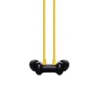 Realme Buds Wireless 3 Neckband, Upto 40 hrs of playtime, Fast Charging, Dual Device Connection, 13.6 mm Dynamic Bass Driver, IP55, Spatial Audio, Bluetooth v5.3, Bass Yellow - next day