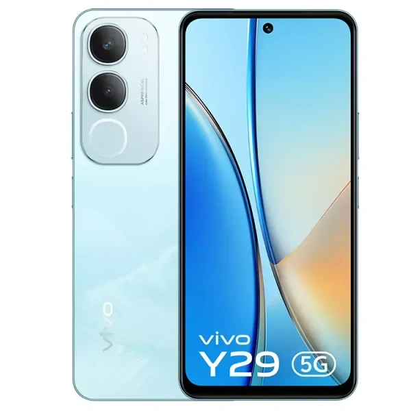 vivo Y29 5G (Glacier Blue, 128 GB)  (6 GB RAM) - NEXT DAY, 5G, 5500mAh, 128 GB