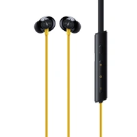 Realme Buds Wireless 3 Neckband, Upto 40 hrs of playtime, Fast Charging, Dual Device Connection, 13.6 mm Dynamic Bass Driver, IP55, Spatial Audio, Bluetooth v5.3, Bass Yellow - next day