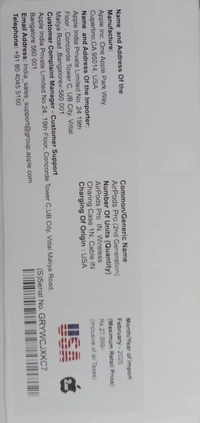 Apple Airdrop ANC 2nd Generation - white