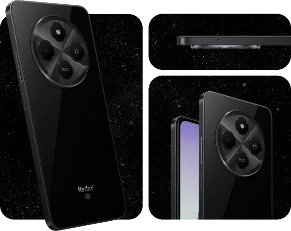 REDMI 14C 5G (Stargaze Black, 128 GB)  (4 GB RAM) - NEXT DAY, 5G, 5160mAh, 128 GB