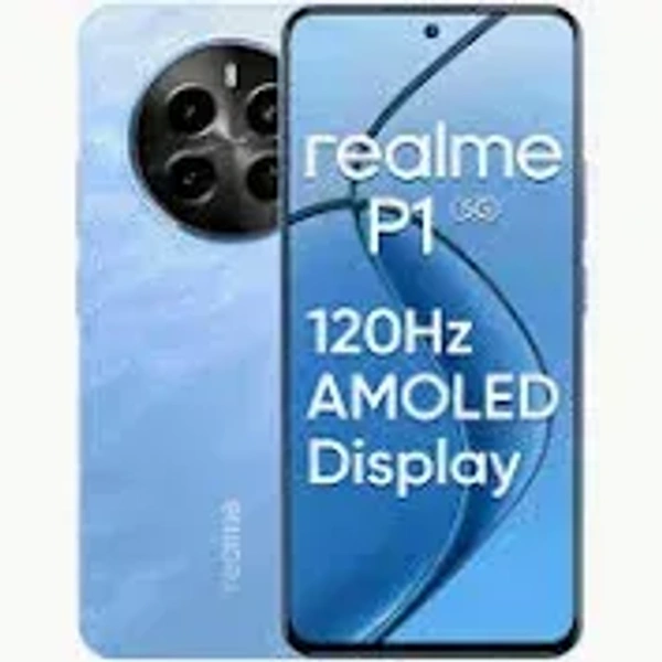 Realme P1 5G (Feather Blue, 8GB RAM, 256GB Storage) - RED, 5000 mAh, 256 GB, Same Day (Before Order 9 a.m)