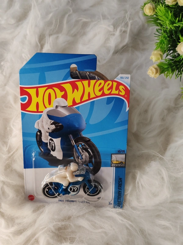 HOTWHEELS Hot Wheels 1:64 Scale|1996 TRIUMPH TIGER 100|FACTORY FRESH|10/10|190/250